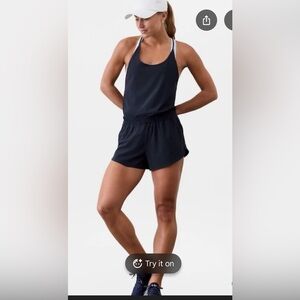 Atheta navy blue Speedwork romper